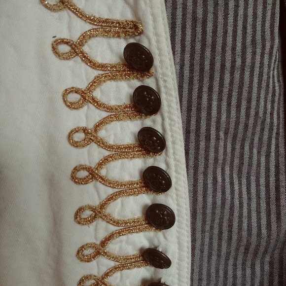 Free People White Vest with Buttons - Picture 3 of 4